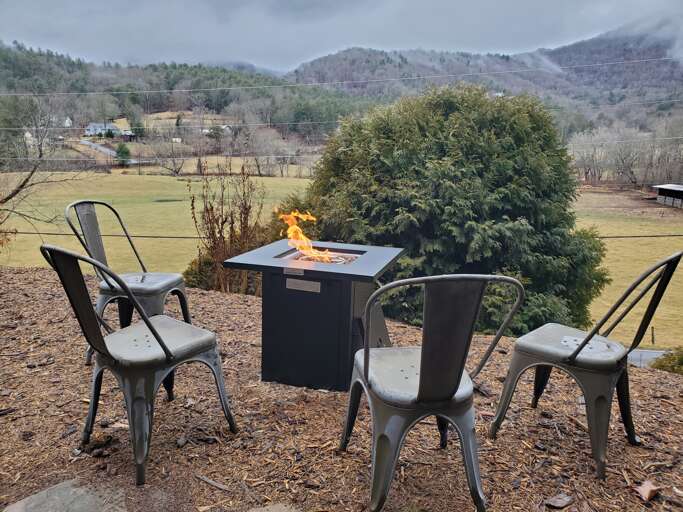 Outdoor Seating with Fire Pit