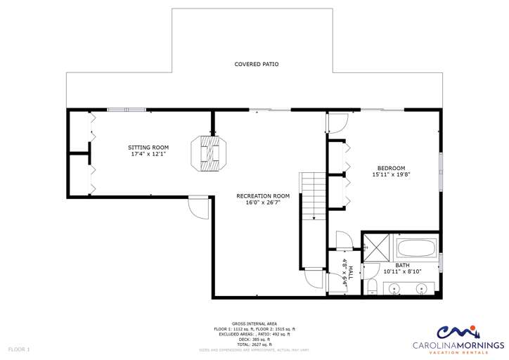 Rainbow's Edge Floorplan