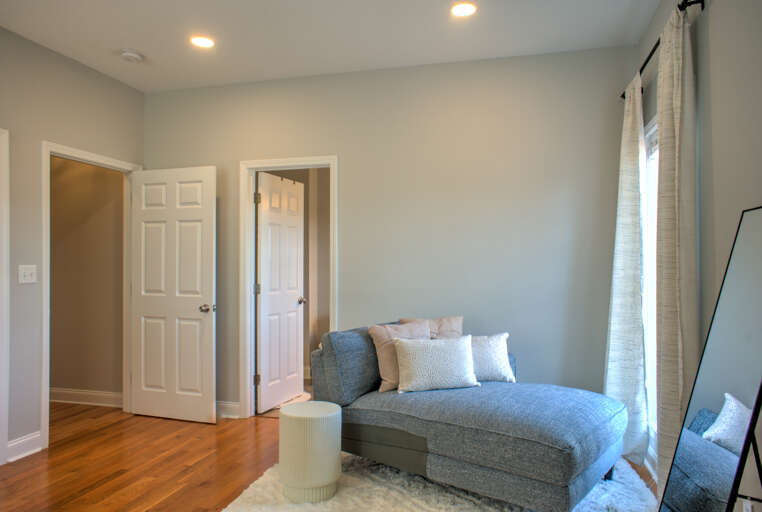 Main Suite/Bedroom One - Reading Nook & Attached Full Bath