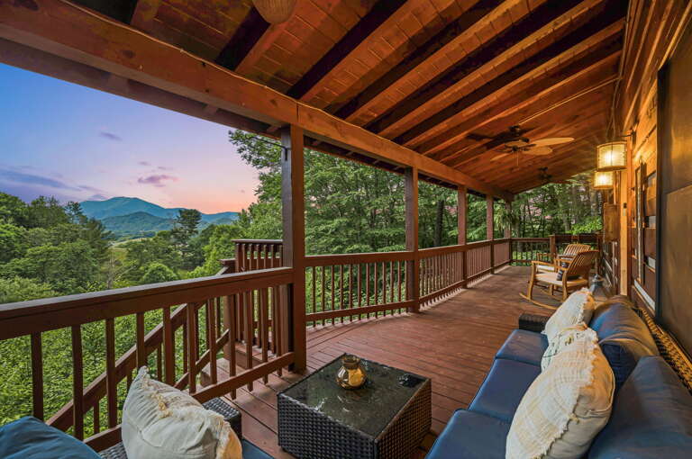 Beautiful Mountain Views at The Toasty Marshmallow