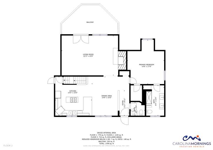 Peak a View Floorplan