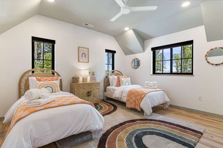 Upper Level - Bedroom Four - Two Twin Beds