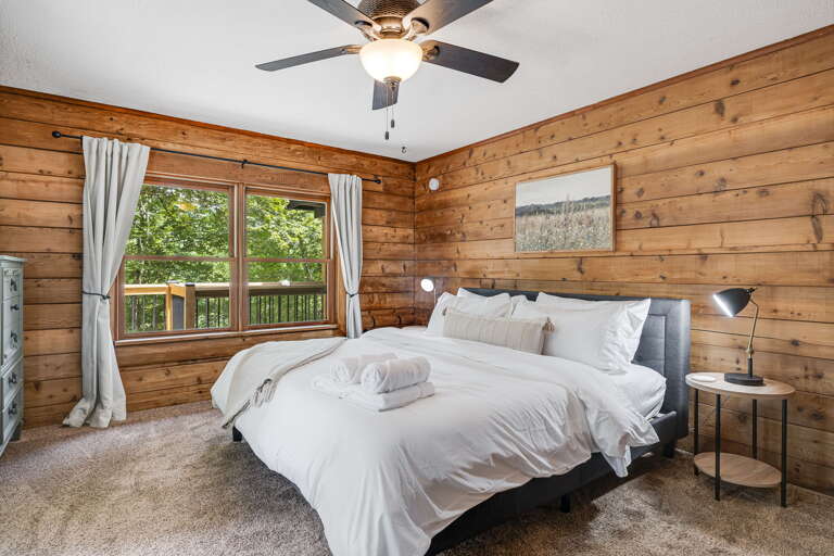 Main Level - Main Suite/Bedroom One - King Bed Main Level - Main Suite/Bedroom One - King Bed