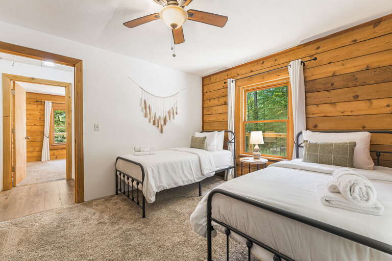 Bedroom Two - Two Twin Beds