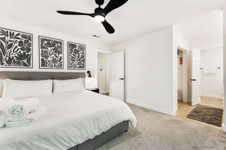 Main Suite/Bedroom One - King Bed w/ Attached Full Bath Main Suite/Bedroom One - King Bed w/ Attached Full Bath