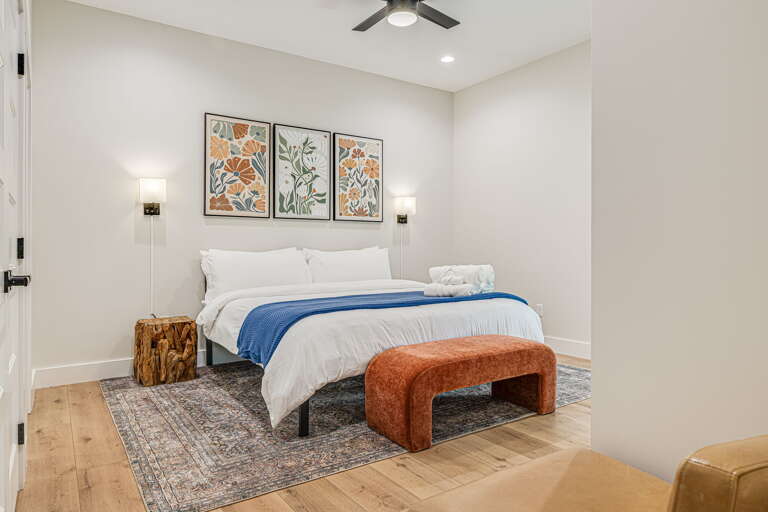 Main Level - Main Suite/Bedroom One - King Bed