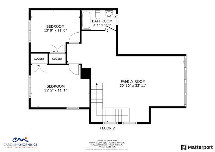 Serenity Peak Lodge Floorplan