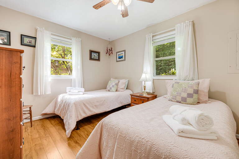 Bedroom Three - Two Twin Beds