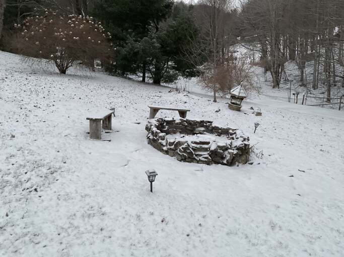 Winter Snow at Smoky Mountain Mecca
