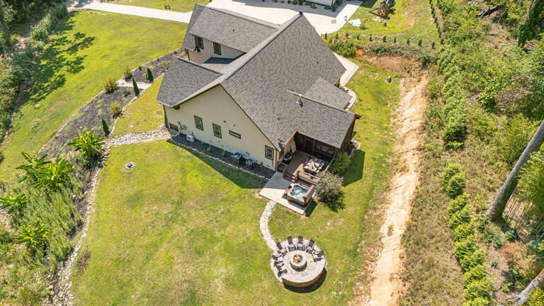 Parking Area and Home Exterior