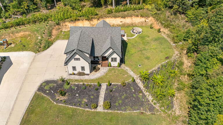 Parking Area and Home Exterior