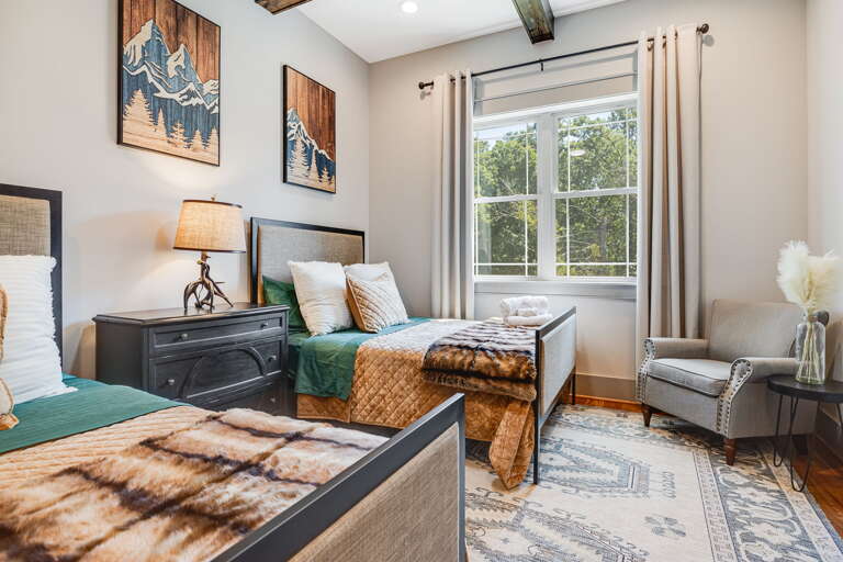 Bedroom Four - 2 Full Beds
