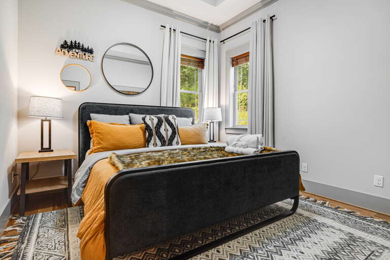 Main Level - Bedroom Three - King Bed Main Level - Bedroom Three - King Bed