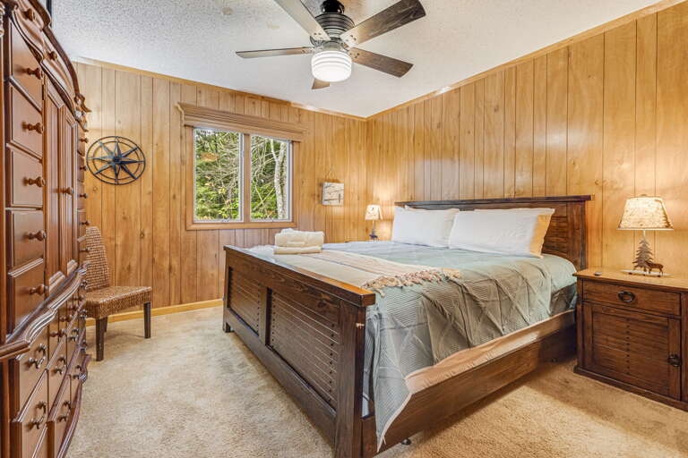 Main Level - Bedroom One - King Bed