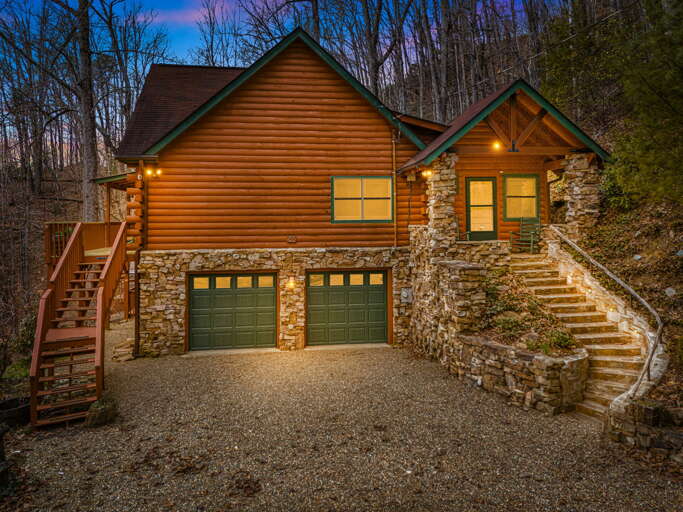 Stone Staircase To Front Entrance