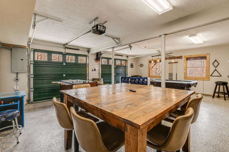 Garage Game Room