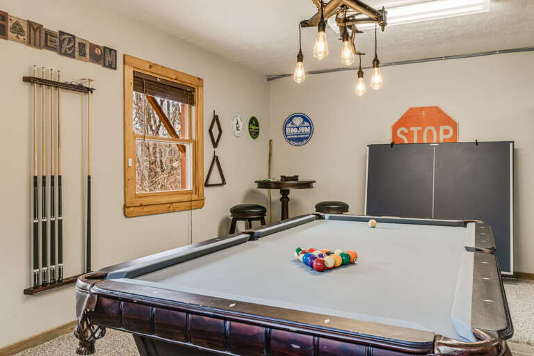 Garage Game Room w/ Pool Table, Foosball, Pac-Man & More!