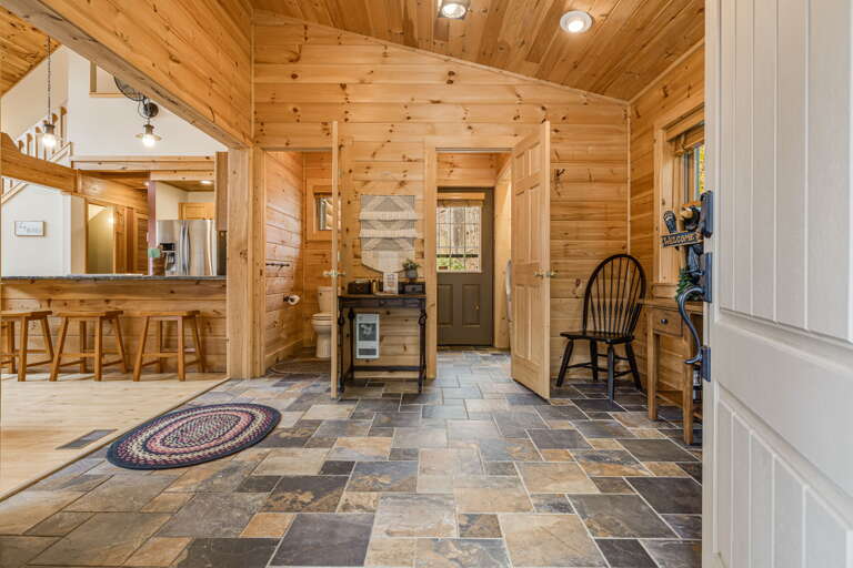 Laundry Area & Half Bath