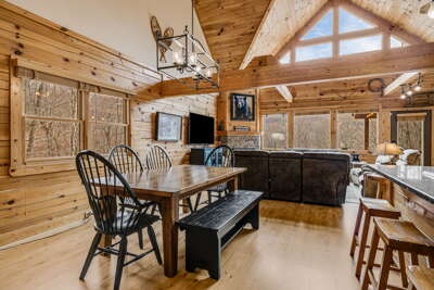 Main Level Living - Open Floorplan & Vaulted Ceilings