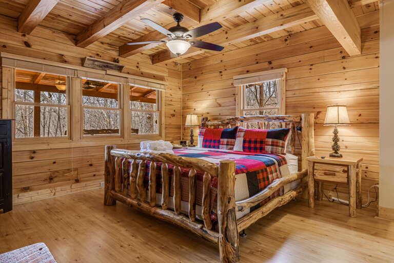 Main Level - Main Suite/Bedroom One - King Bed Main Level - Main Suite/Bedroom One - King Bed