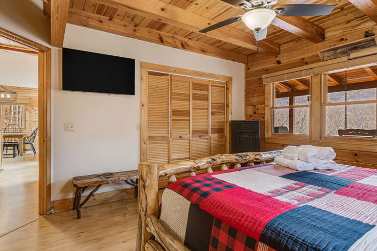 Main Suite/Bedroom One - w/ Smart TV