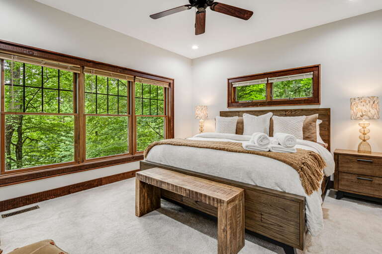 Main Level - Main Suite/Bedroom One - King Bed