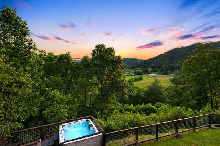 View From Upper Level Covered Deck