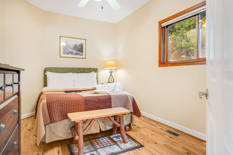 Main Level - Bedroom Two - Queen Bed Main Level - Bedroom Two - Queen Bed