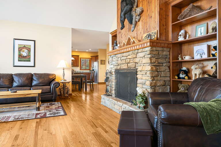 Read Your Favorite Book Near the Toasty Fireplace