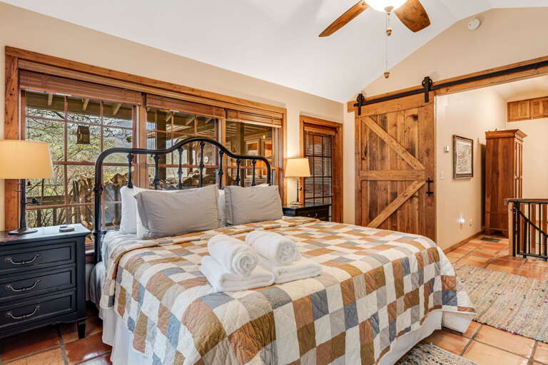 Bedroom Two - King Bed w/ Smart TV Bedroom Two - King Bed w/ Smart TV