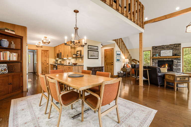 Main Level - Dining Area & Open Floor Plan Main Level - Dining Area & Open Floor Plan