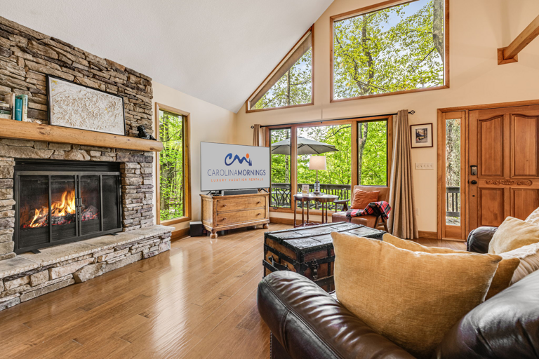 Relax In the Evening By the Gas Fireplace Relax In the Evening By the Gas Fireplace