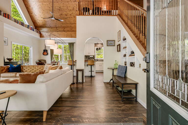 Main Entry & Stairs to Upper Level Loft
