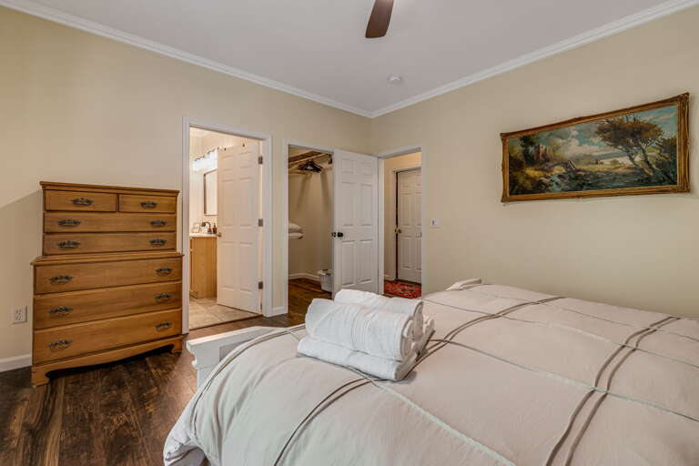 Main Suite/Bedroom One - King Bed w/ Attached Full Bath