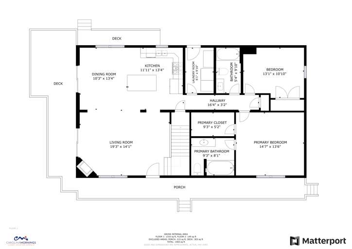 Pleasant Grove Hideaway Floorplan