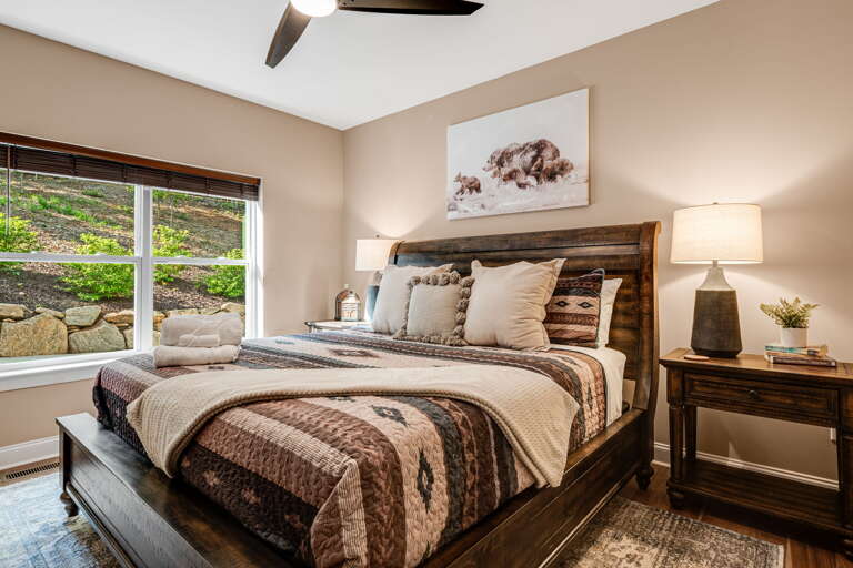 Main Level - Main Suite/Bedroom One - King Bed