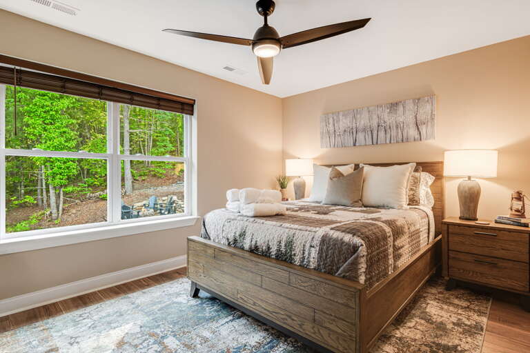 Upper Level - Bedroom Two - Queen Bed