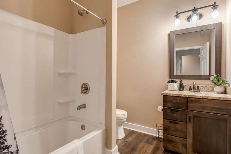 Lower Level - Shared Full Bath