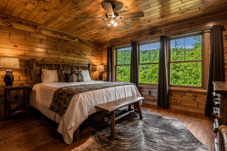 Upper Level - Main Suite/Bedroom Two - King Bed