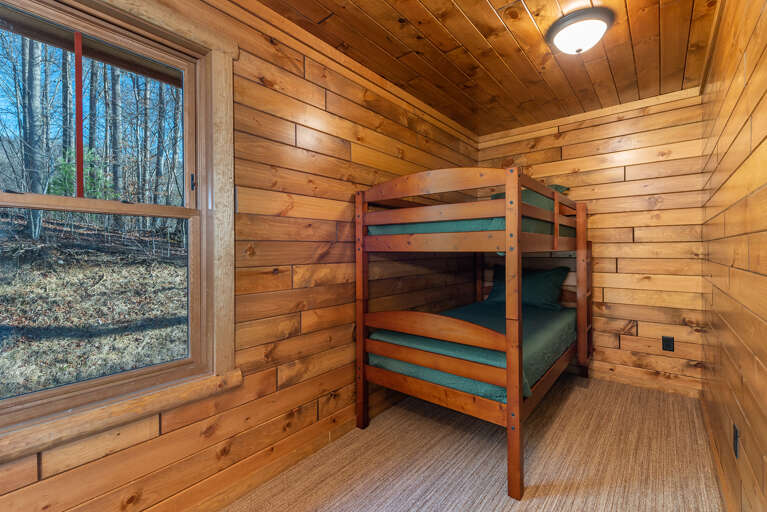 Open Sleeping Loft - Twin Bunk Beds Open Sleeping Loft - Twin Bunk Beds