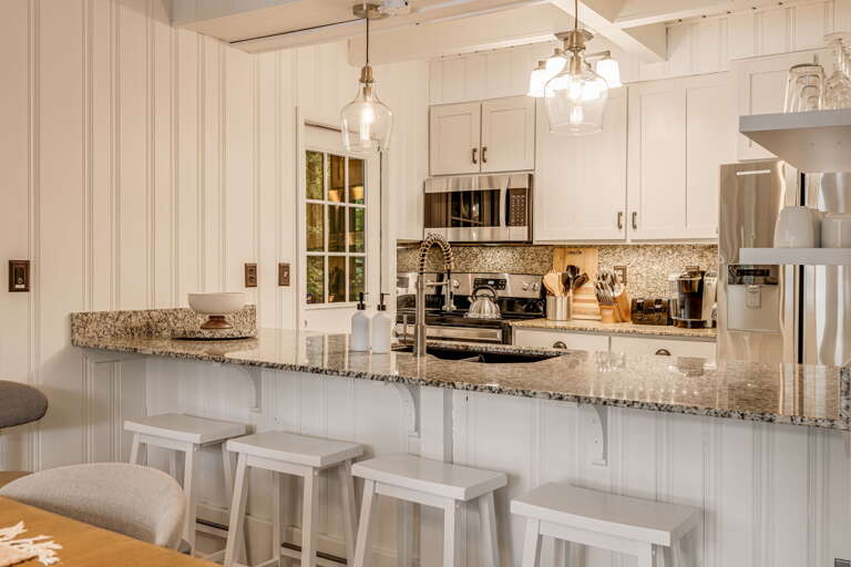 Main Level - Chef's Kitchen w/ Breakfast Bar Seating