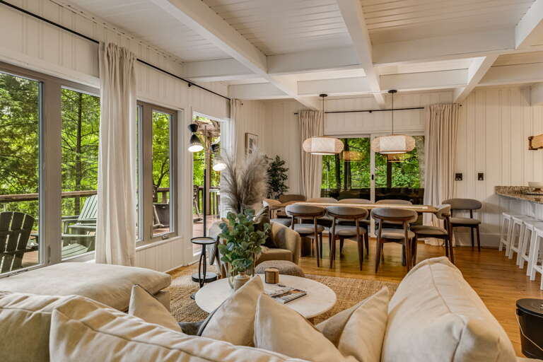 Open Floor Plan Living Area