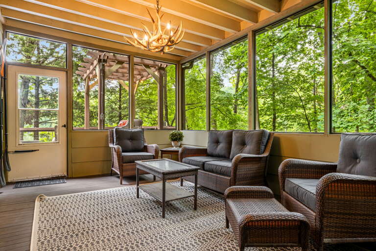Screened Garden Porch
