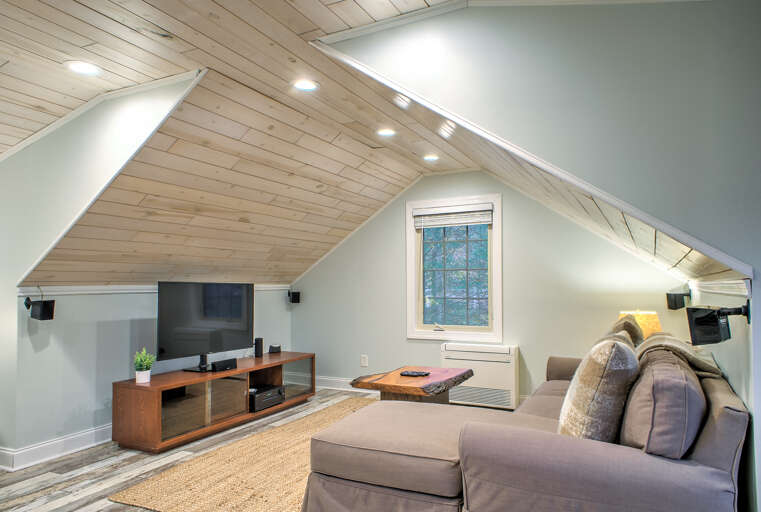 Serenity Suite Chalet Studio/Main Suite Bedroom Six - Living Area w/ Smart TV and Surround Sound
