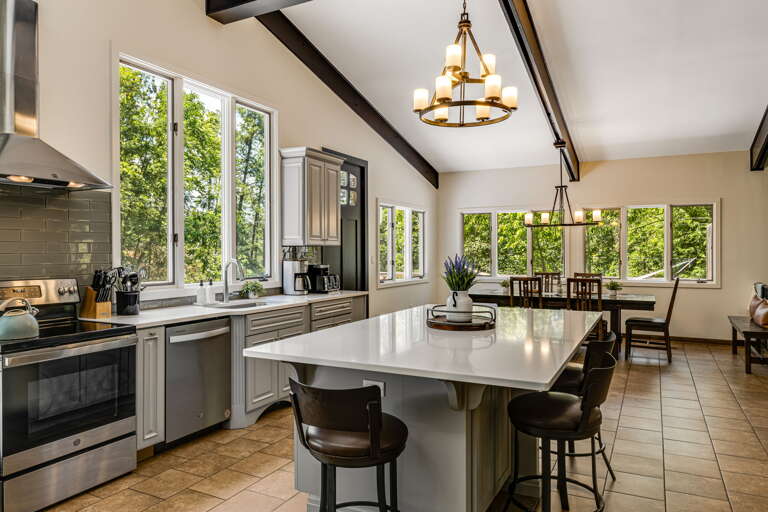 Gather and Create In the Sunlit Chef's Kitchen