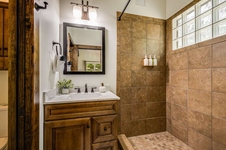 Main Suite/Bedroom Two - Attached Full Shower Bath