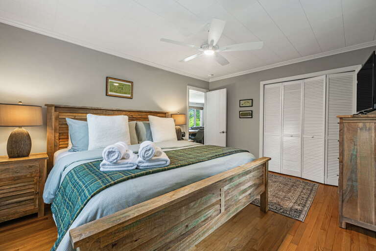 Main Level - Bedroom One - King Bed