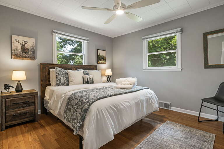 Main Level - Bedroom Two - Queen Bed