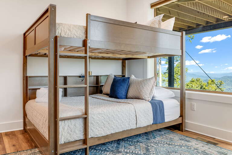 Lower Level - Bedroom Three - Queen Bunk Beds