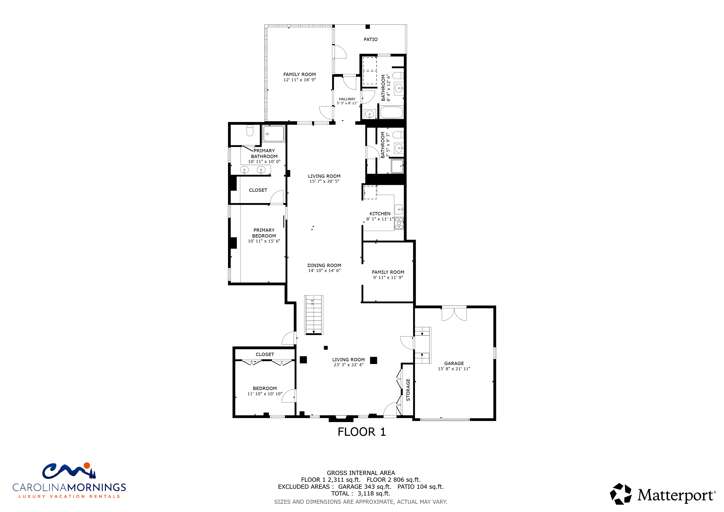 Red Barn Retreat Floorplan